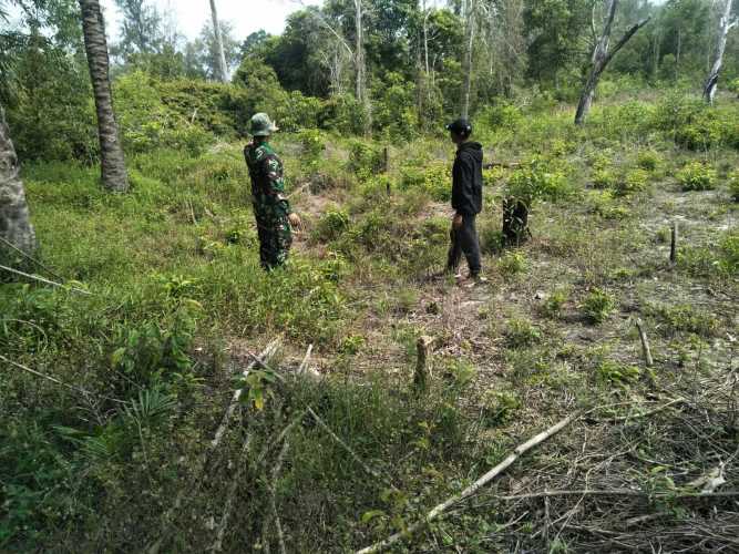 Serda Boby Rahman Laksanakan Patroli Cegah Karhutla