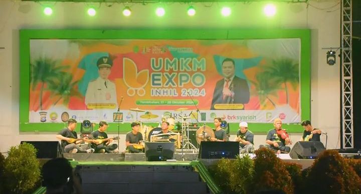 Malam Puncak UMKM Expo Inhil 2024: Usaha Lokal Harus Naik Kelas