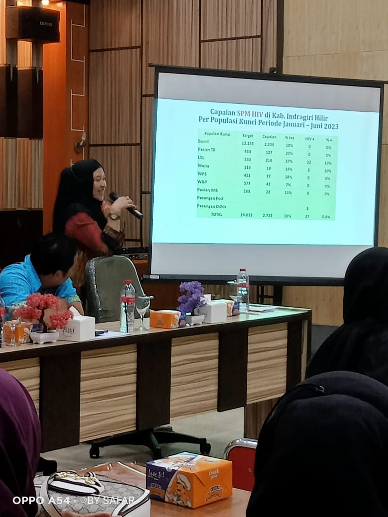 Dinkes Inhil Laksanakan Pertemuan Pemutahiran Data SPM Tahun 2023