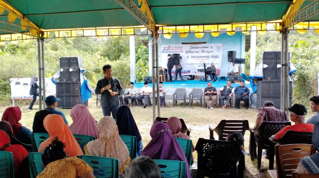 Kampanye di Natuna, Muhamad Rudi : Akan Optimalkan Layanan Transportasi untuk Dorong Komoditas Lokal