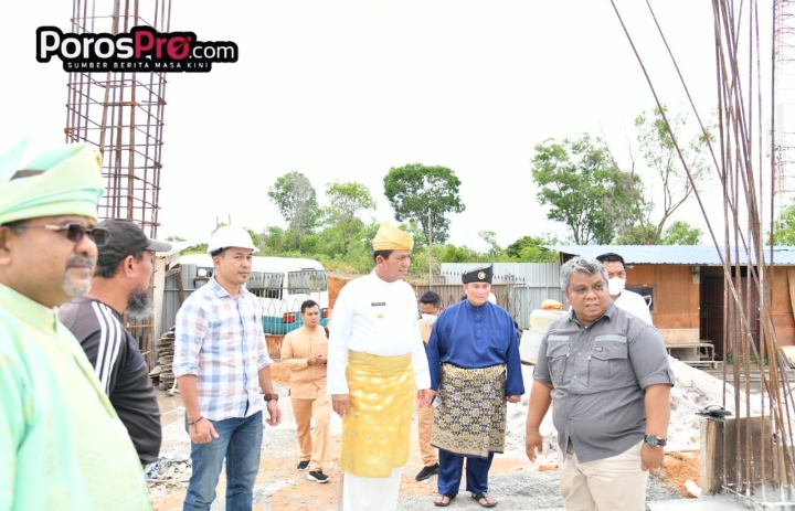 Gubernur Ansar Tinjau Langsung Lokasi Pembangunan BLK Karimun