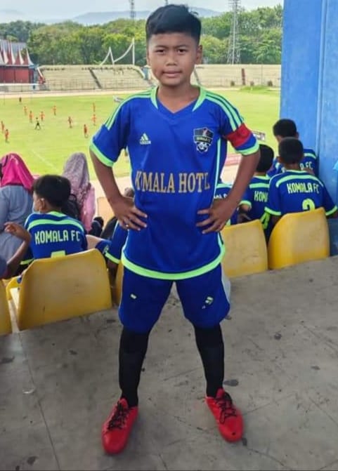Anak Dumai Jadi Top Skor Turnamen Sepak bola U-12 se-Sumatera