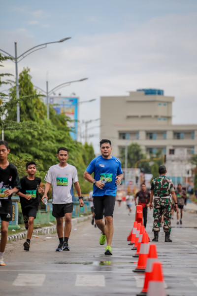 HJK Run 5K Kodim 0320/Dumai Diikuti Ribuan Peserta dan Ratusan Door Prize