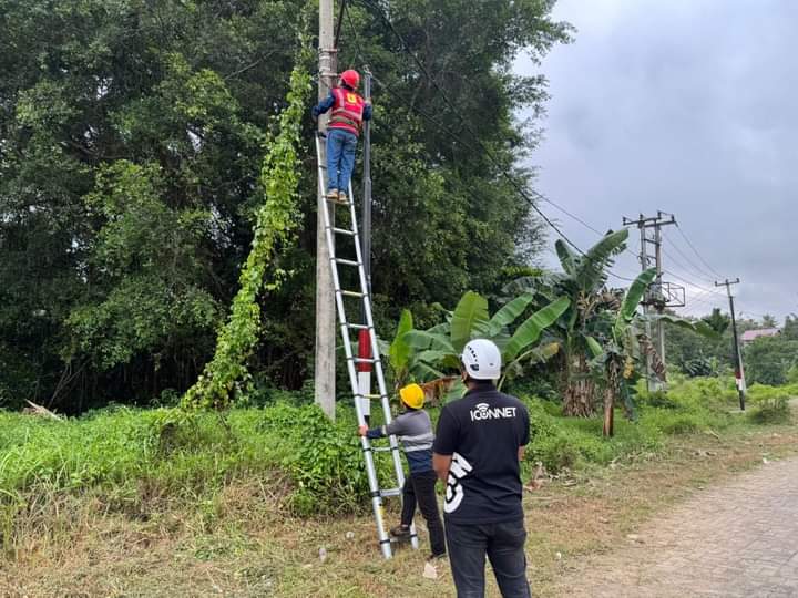 Tertibkan Kabel FO Ilegal, PLN Icon Plus Audiensi Ke Perumahan Solaris Tanjungpinang