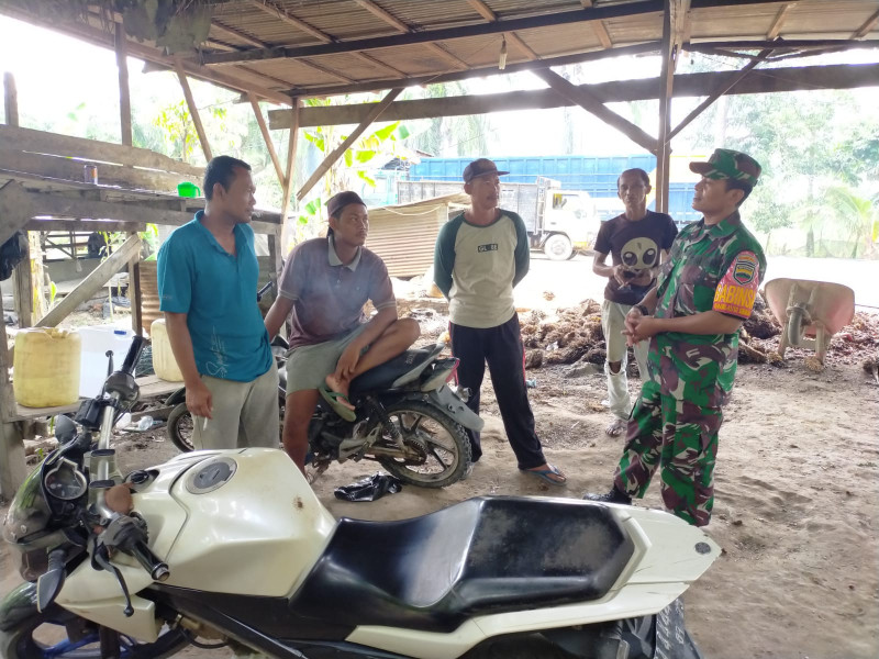 Serda Iwan Sahputra Laksanakan Giat Komsos