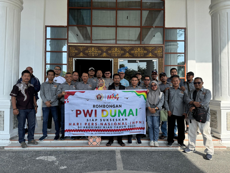 Sebanyak 32 Delegasi PWI Dumai Ikuti HPN Riau 2025