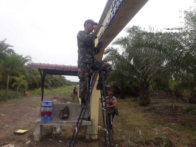 Pelda Andre Laksanakan Goro Bersama Masyarakat