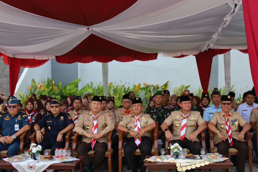 Dandim 0320/Dumai Ucapkan Selamat dan Berikan Apresiasi Pada Hari Pramuka ke-63