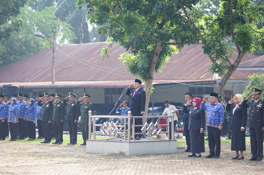 Bupati Labuhanbatu Pimpin Upacara Peringatan Hari Kesaktian Pancasila