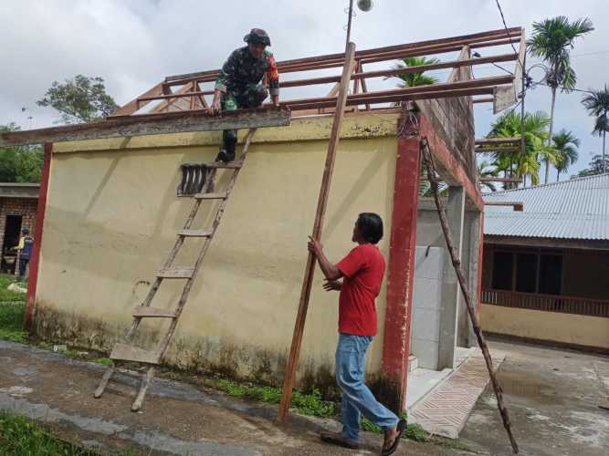 Serda Engki Goro di Kampung Pancasila