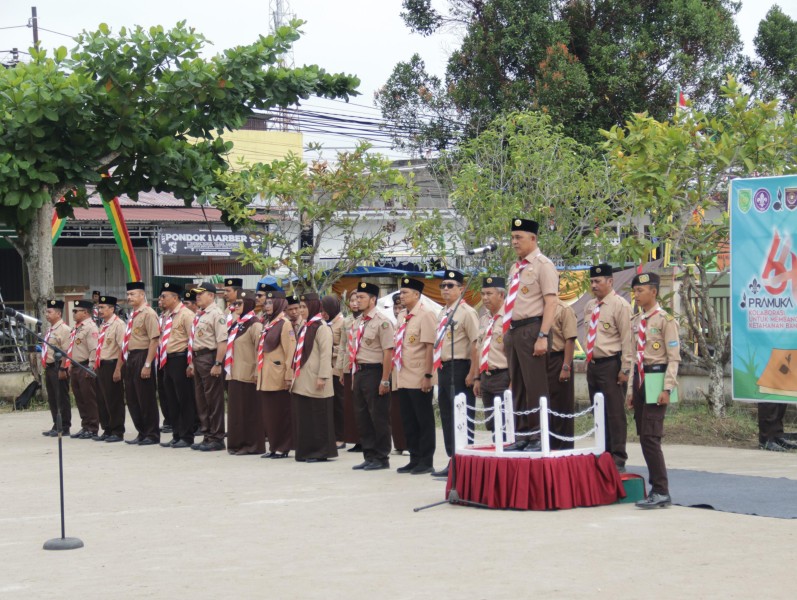 Bupati Inhil Buka Kegiatan Hari Pramuka 2025