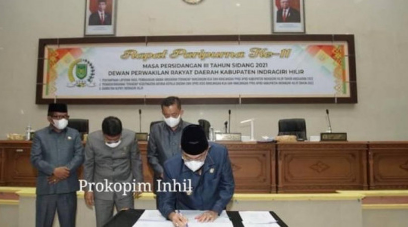 Rapat Paripurna ke-11 Masa Persidangan III, Isinya Penandatanganan KUA dan PPAS APBD TA 2022