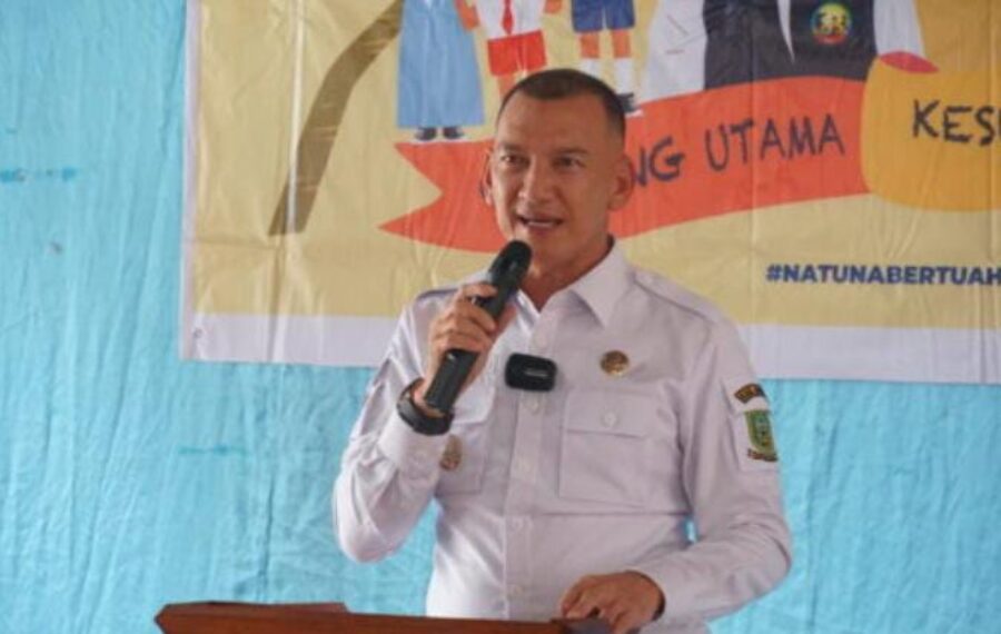 Wakil Bupati Hadiri HGN di Kecamatan Pulau Panjang Kabupaten Natuna