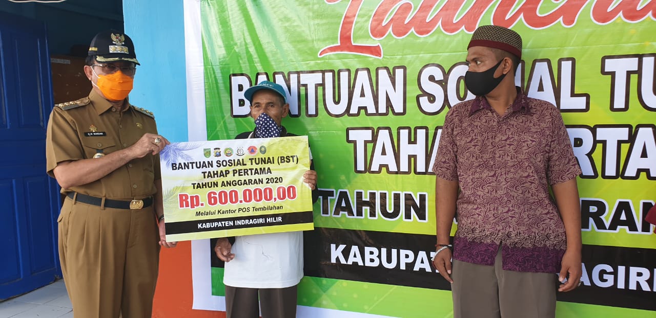 Bupati Wardan Launcing BST Tahap Pertama