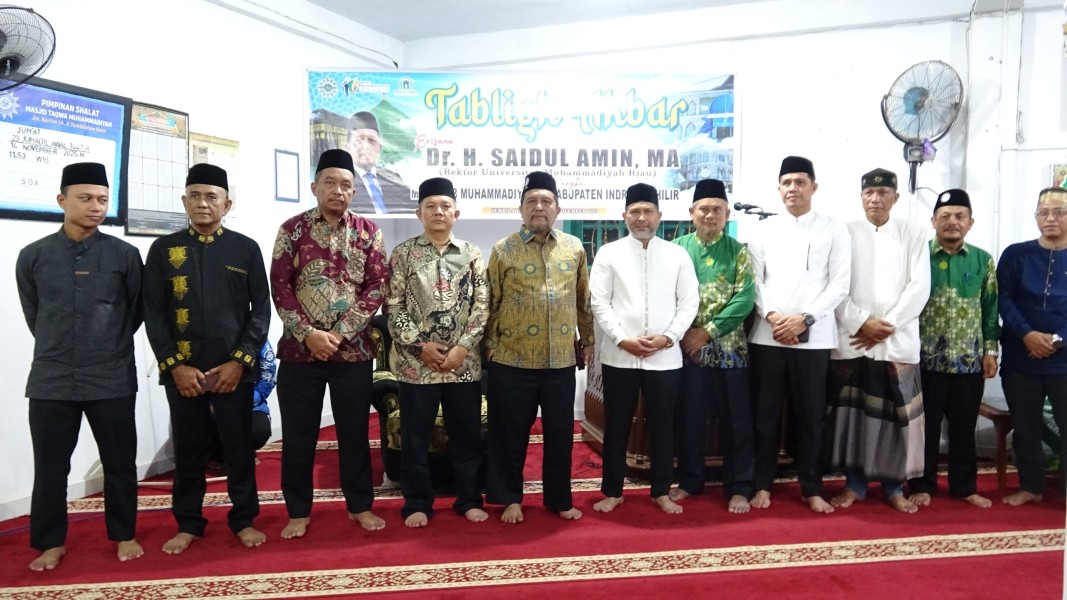 Bupati Inhil Ajak Warga Muhammadiyah Jaga Ukhuwah pada Tabligh Akbar Milad ke-113