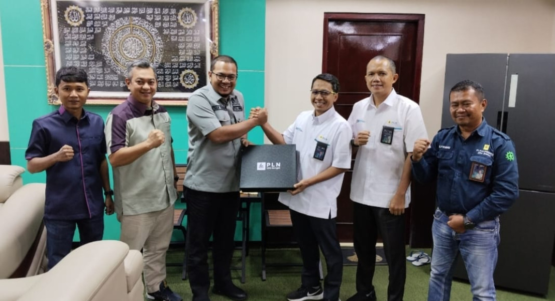 PLN UP3 Rengat Kunjungi Ketua DPRD Inhil
