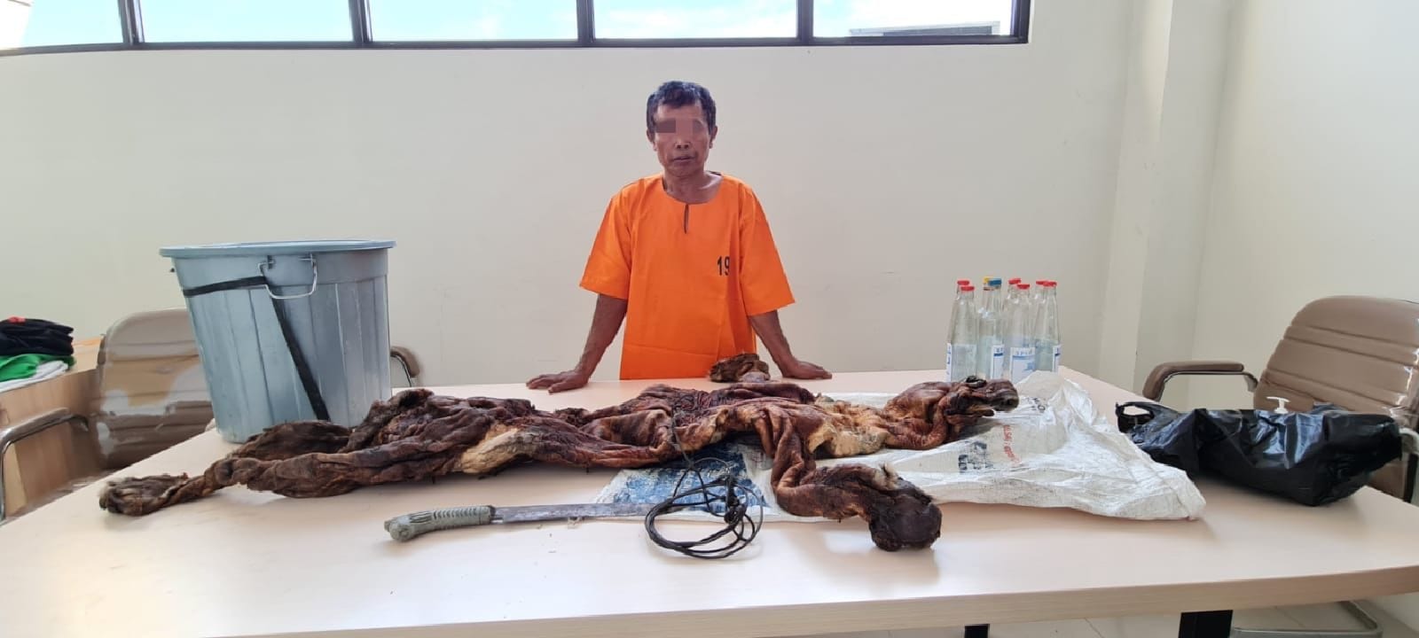 Polisi Gagalkan Perdagangan Kulit Harimau