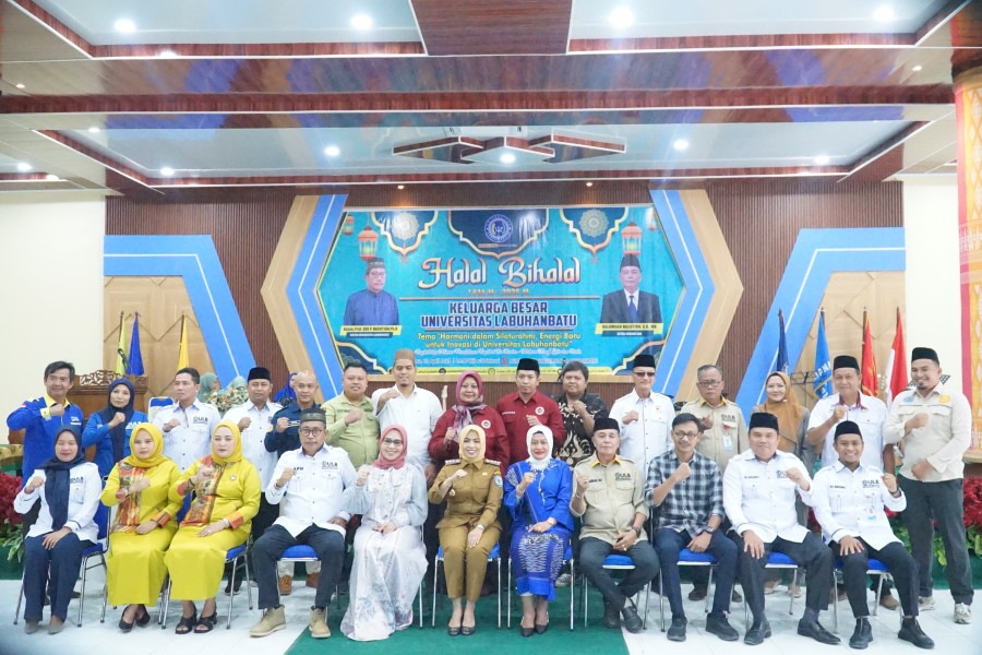 Bupati Hadiri Halal Bihalal Keluarga Besar Universitas Labuhanbatu