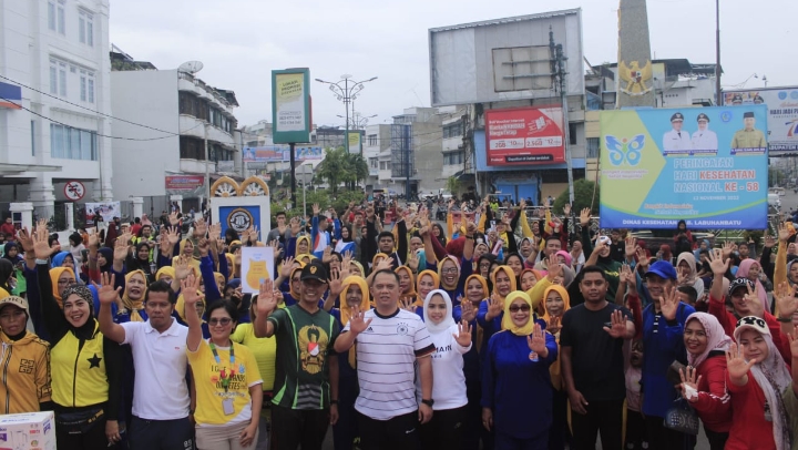 Car Free Day, Bupati ; Jaga Kesehatan Dengan Senam