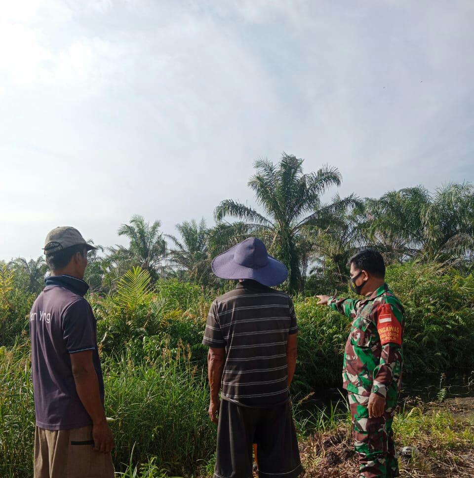 Cegah Karhutla, Sertu Mahyudin Terus Lakukan Patroli