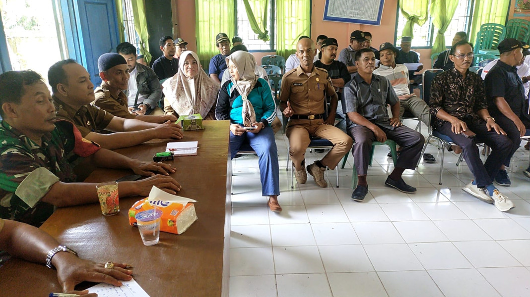 Guna Melaksanakan Sertifikasi Tanah, Serka Khorianto Hadiri Rakor Bersama BPN