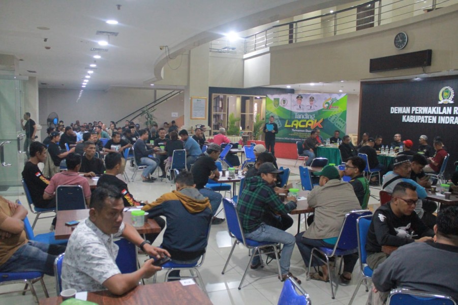 Ketua DPRD Iwan Taruna Hadiri Pembukaan Turnamen Domino Tanding Lacak Meriahkan Milad Inhil ke-61