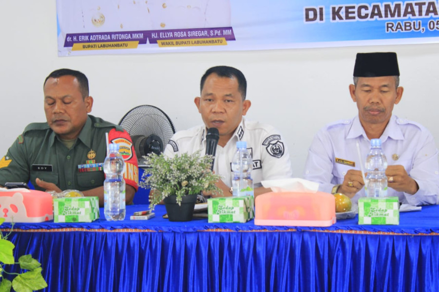 Kunjungi Kecamatan Panai Hulu, Drs Sarimpunan: Camat harus berinovasi