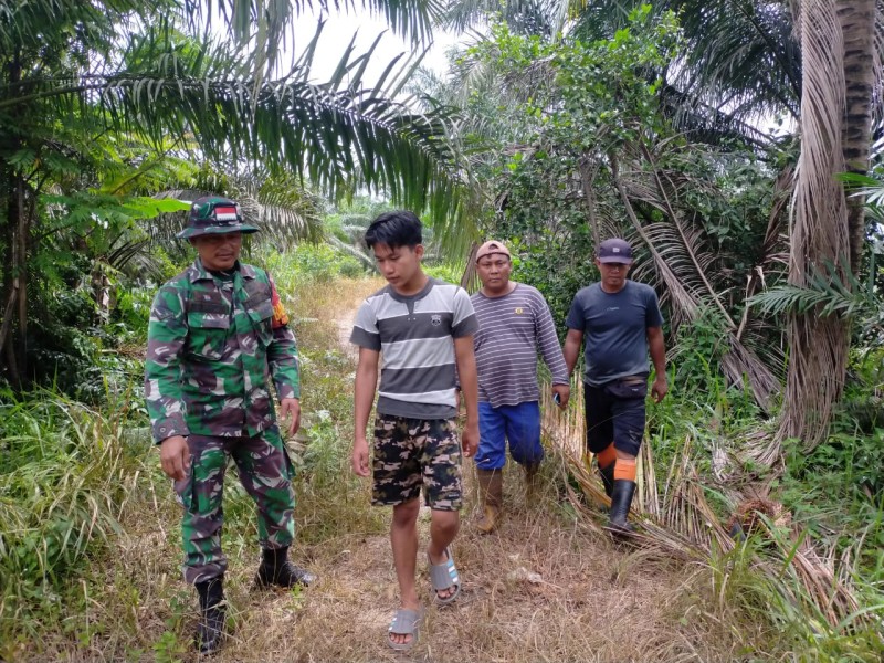 Babinsa Koramil 03/Kelurahan Bangsal Aceh Gencar Sosialisasi Cegah Karhutla