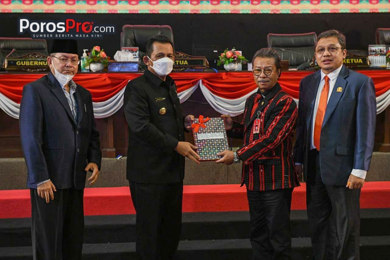 Gubernur Ansar Sampaikan Ranperda LPP APBD Provinsi Kepri Tahun 2021