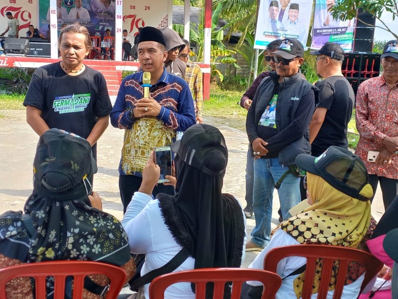 Ferryandi Bernostalgia, Kemajuan Desa Teluk Pantaian Jadi Saksi Pengabdiannya