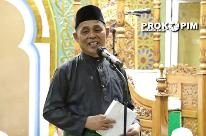 Pembukaan STQ Kecamatan Tembilahan oleh Pj.Bupati H.Herman, SE.MT