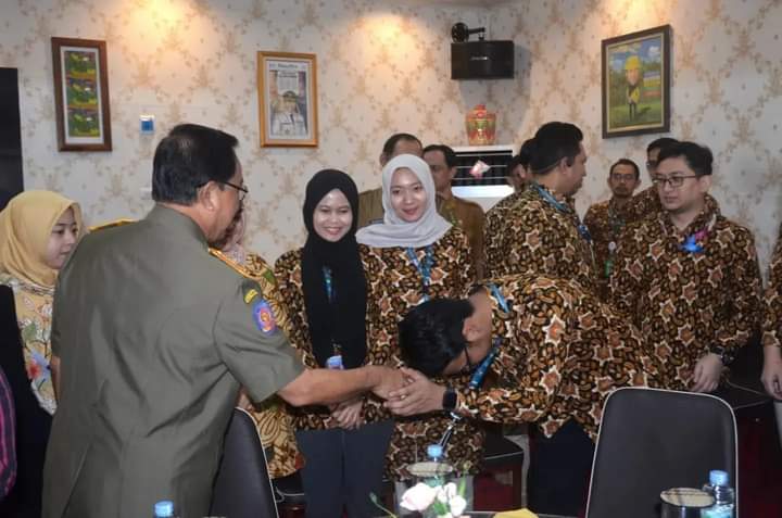 Bupati Inhil H. M. Wardan Terima kunjungan Sekaligus Menjamu Staf dan Pengajar serta Mahasiswa PPDS Anastesi  Dengan Sarapan Pagi di rumah Dinas Bupati