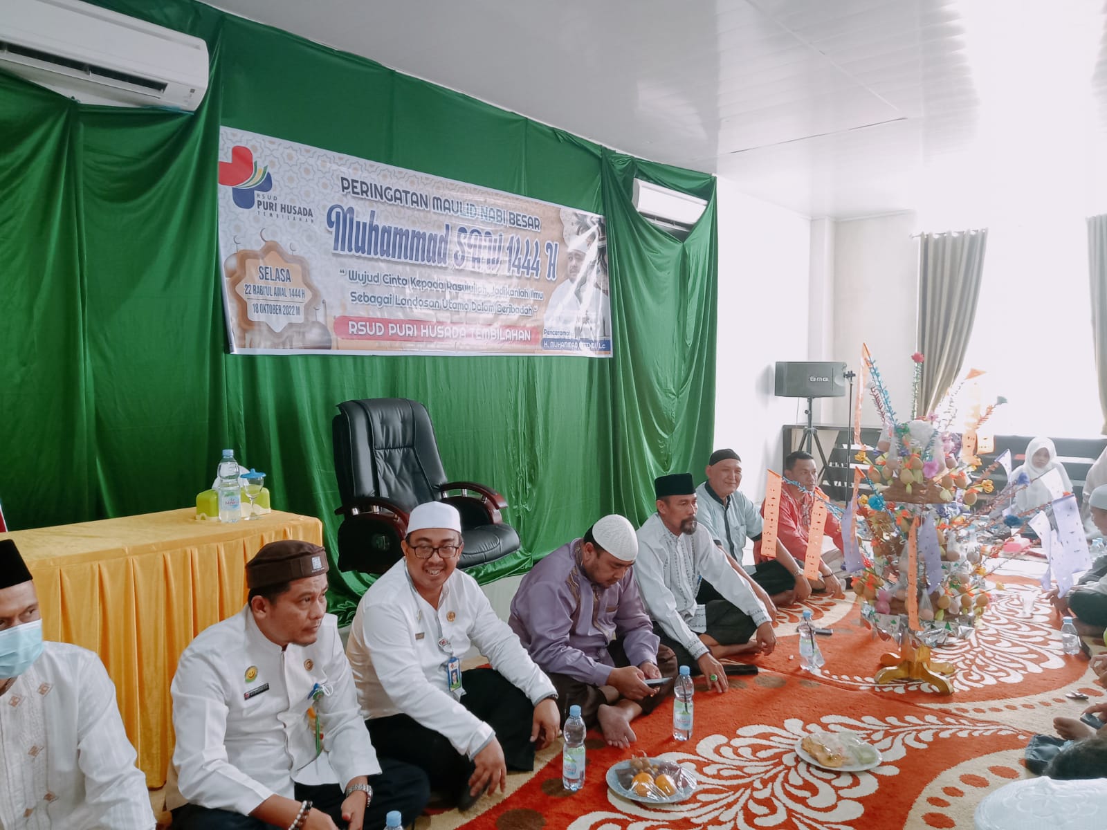 Meriah, Pelaksanaan Maulid Nabi di RSUD -PH Tembilahan 