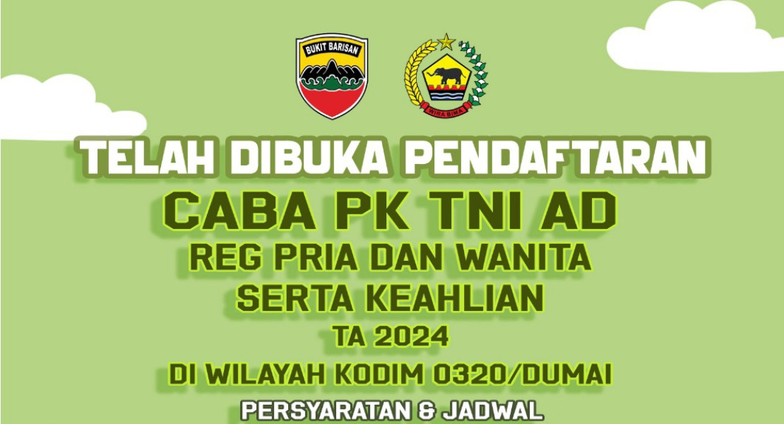 Letkol Inf Antony Tri Wibowo Ajak Dumai Ikut Seleksi Caba PK TNI AD