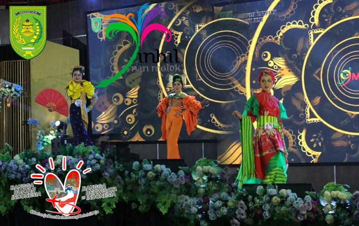 Disparporabud Inhil Gelar Lomba Fashion Show Wastra Berlangsung Meriah