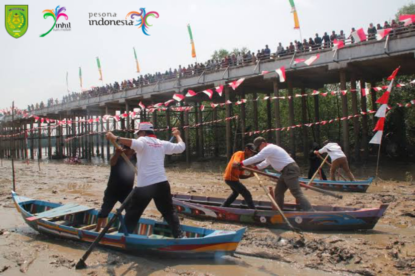 Sampan Leper, Atraksi Budaya Kabupaten Inhil