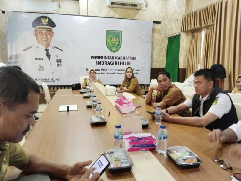 Dinkes Inhil Hadiri Rapat Bersama Mendagri Rakor Pembahasan KLB Kurtup Polio dan Inflasi Daerah 2024