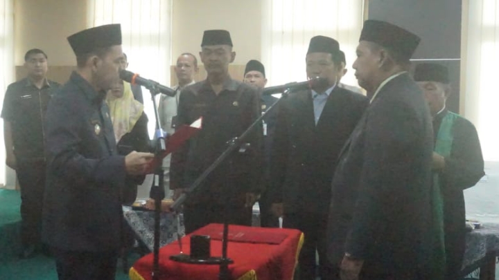 Pj Bupati Inhil Lantik dan Ambil Sumpah Jabatan Pejabat Fungsional