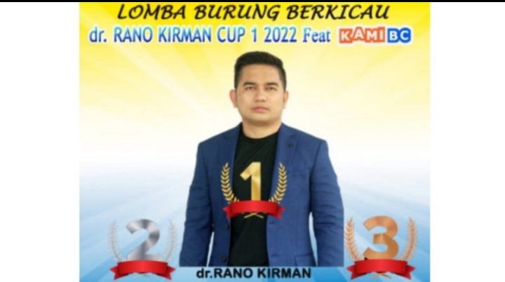 Jangan Lewatkan, Festival Burung Berkicau Rano Kirman CUP I 2022 Digelar Besok