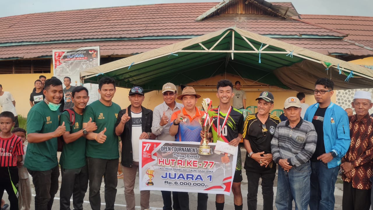 Ferryandi Tutup Turnamen Futsal Pemuda GAS CUP