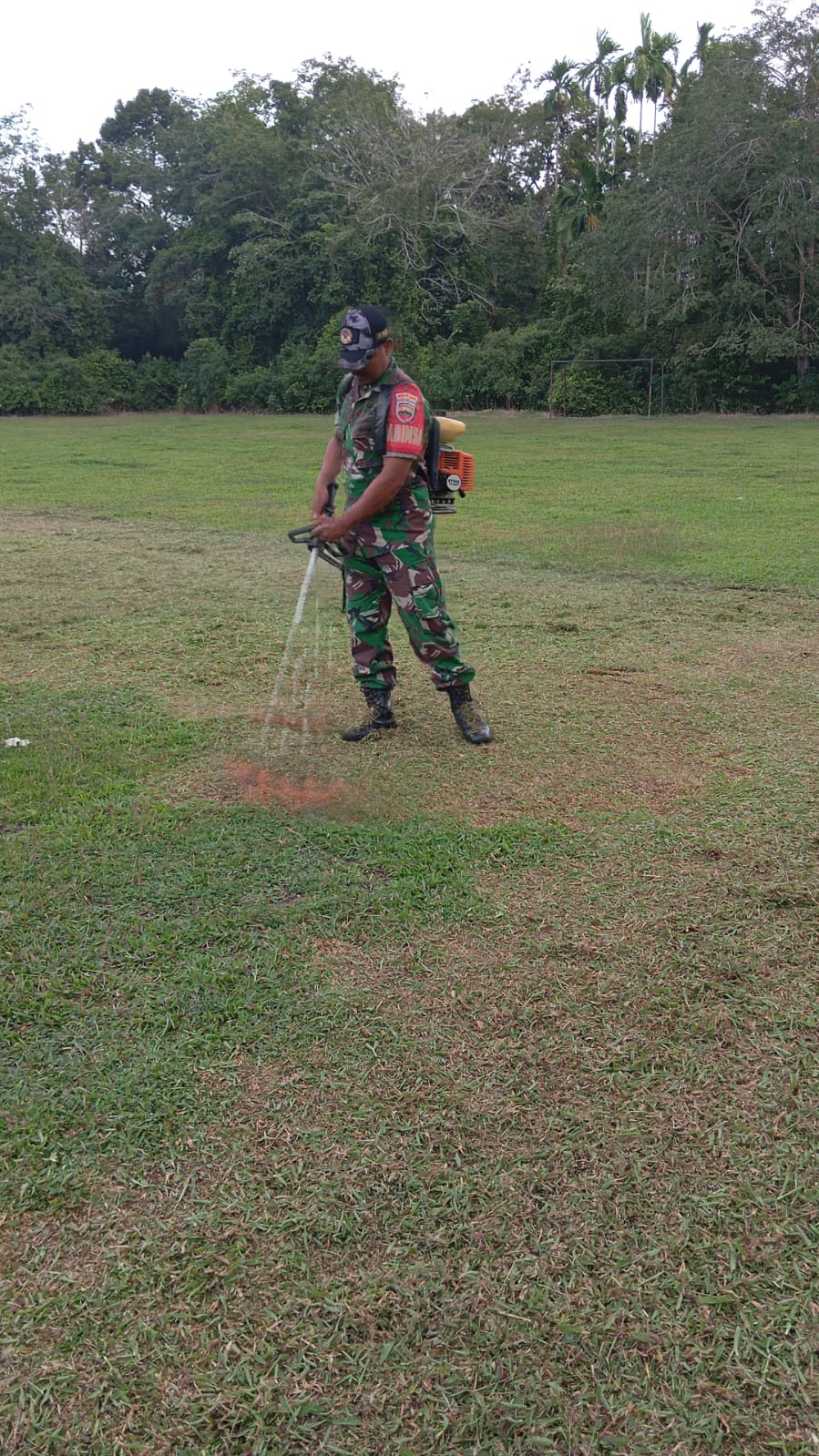 Serda Syahrul: Gotong Royong Cerminan Kekompakan di Kampung Pancasila