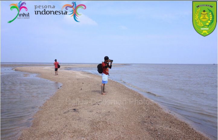 Pantai Bidari, salah satu pilihan wisata saat berkunjung ke Inhil