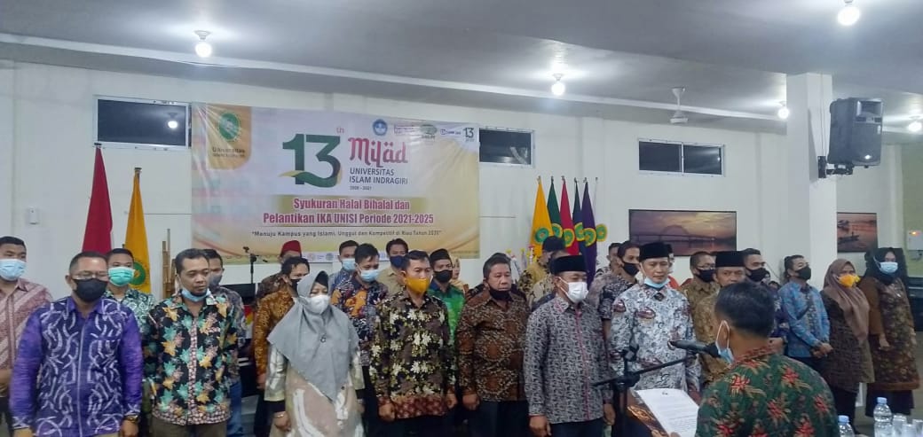 Pengurus IKA Unisi Periode 2021-2024 Resmi Dikukuhkan