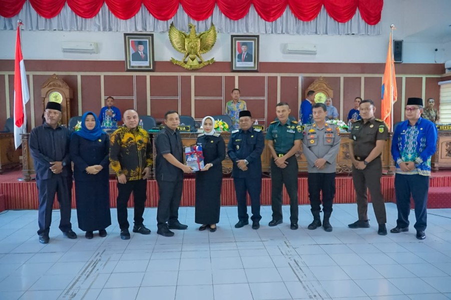 Bupati Sampaikan LKPJ Tahun Anggaran 2024 Kepada DPRD Labuhanbatu
