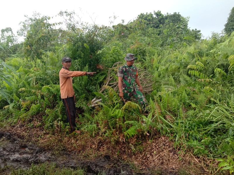 Serda Priyo Sudarmo Sosialisasikan Bahaya Pembukaan Lahan dengan Membakar di Dumai Barat