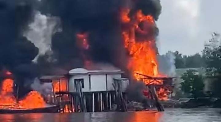 Kepala DPKP Inhil Jelaskan Soal Kebakaran Satu Unit Kios BBM di Kateman