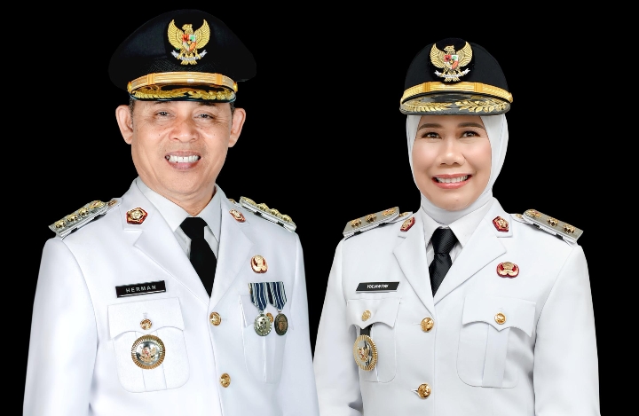 Bupati dan Wabup Inhil Periode 2025-2030 Resmi dilantik oleh Presiden RI
