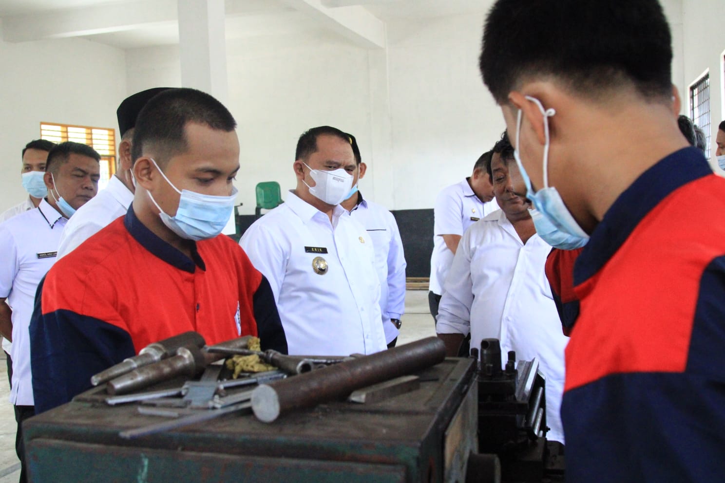 Sebanyak 208 Siswa SMK Pemda melaksanakan Praktek Kerja Industri, ini pesan Bupati Labuhanbatu