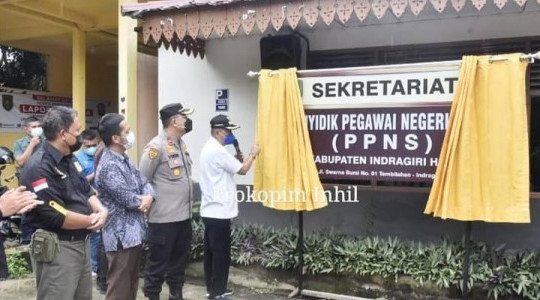 Sekber Penyidik PNS Inhil Diresmikan