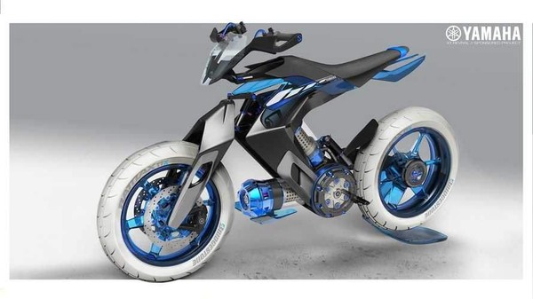 Konsep Motor Yamaha Ini Tidak Lagi Gunakan Bensin Tapi Air
